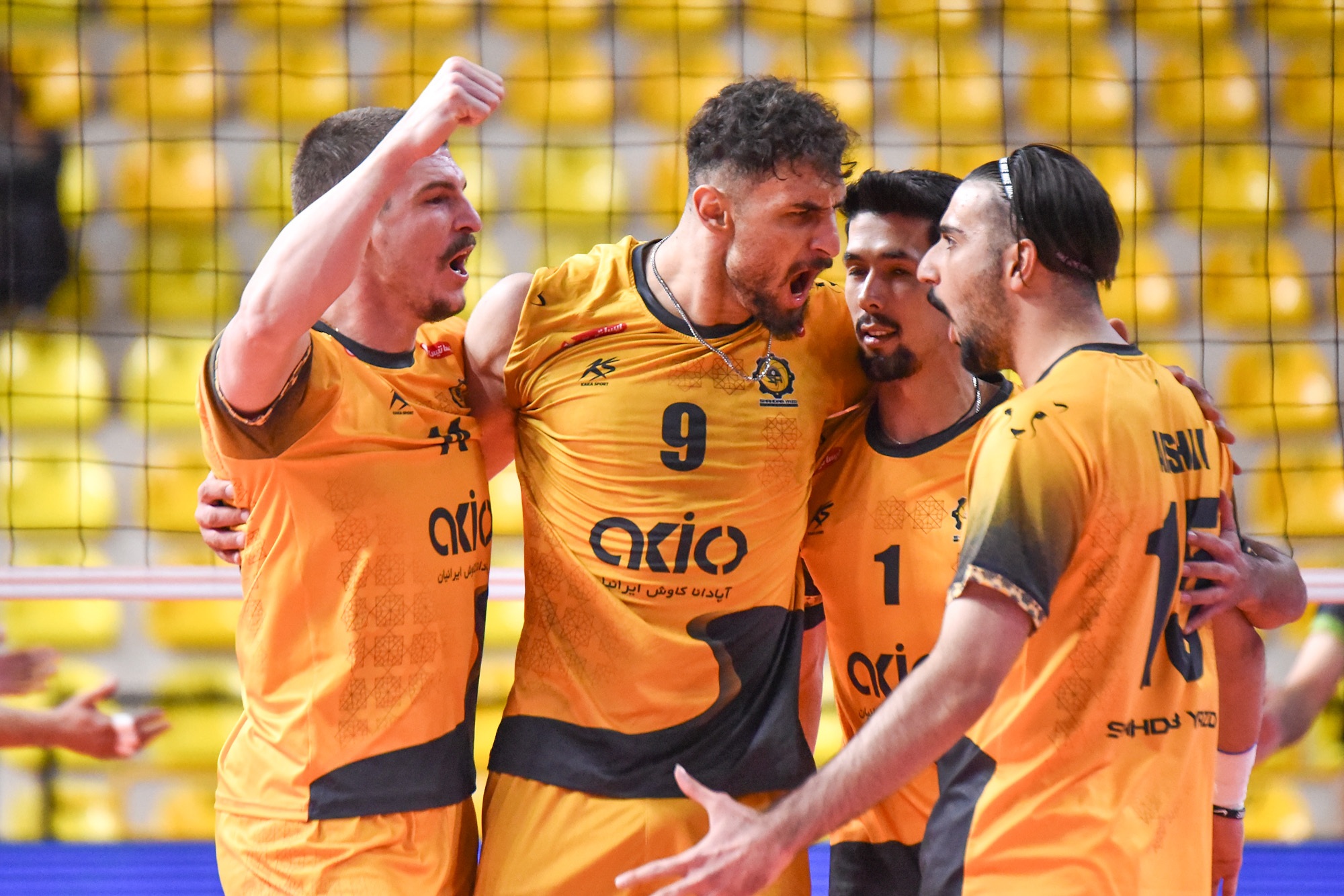 برد شیرین شهداب یزد در هفته دوم لیگ برتر والیبال