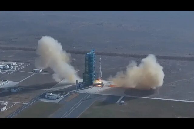 چین یک فضاپیمای خالی را برای عملیات نجات به فضا پرتاب کرد