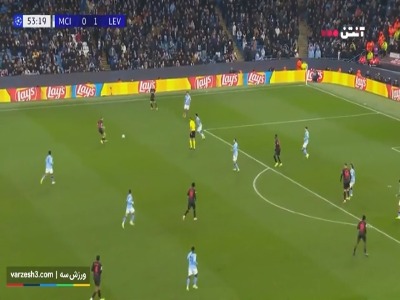 گل دوم بایرلورکوزن به منچسترسیتی