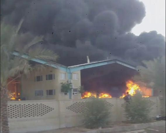 سه واحد تولیدی در آتش سوخت