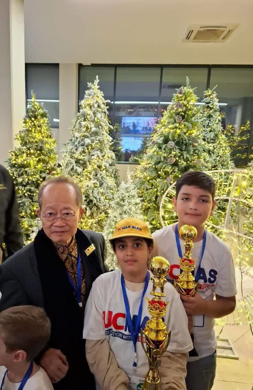 درخشش دو نوجوان مروستی در مسابقات جهانی محاسبات ذهنی