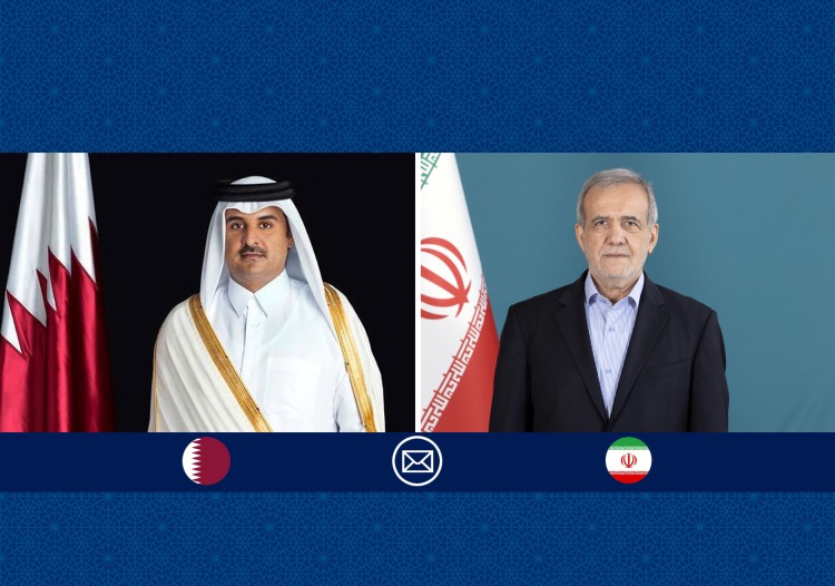 پیام تبریک رئیس جمهور به امیر قطر