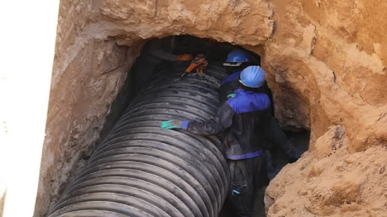 اجرای هزار و ۸۰۰ کیلومتر شبکه فاضلاب در استان یزد