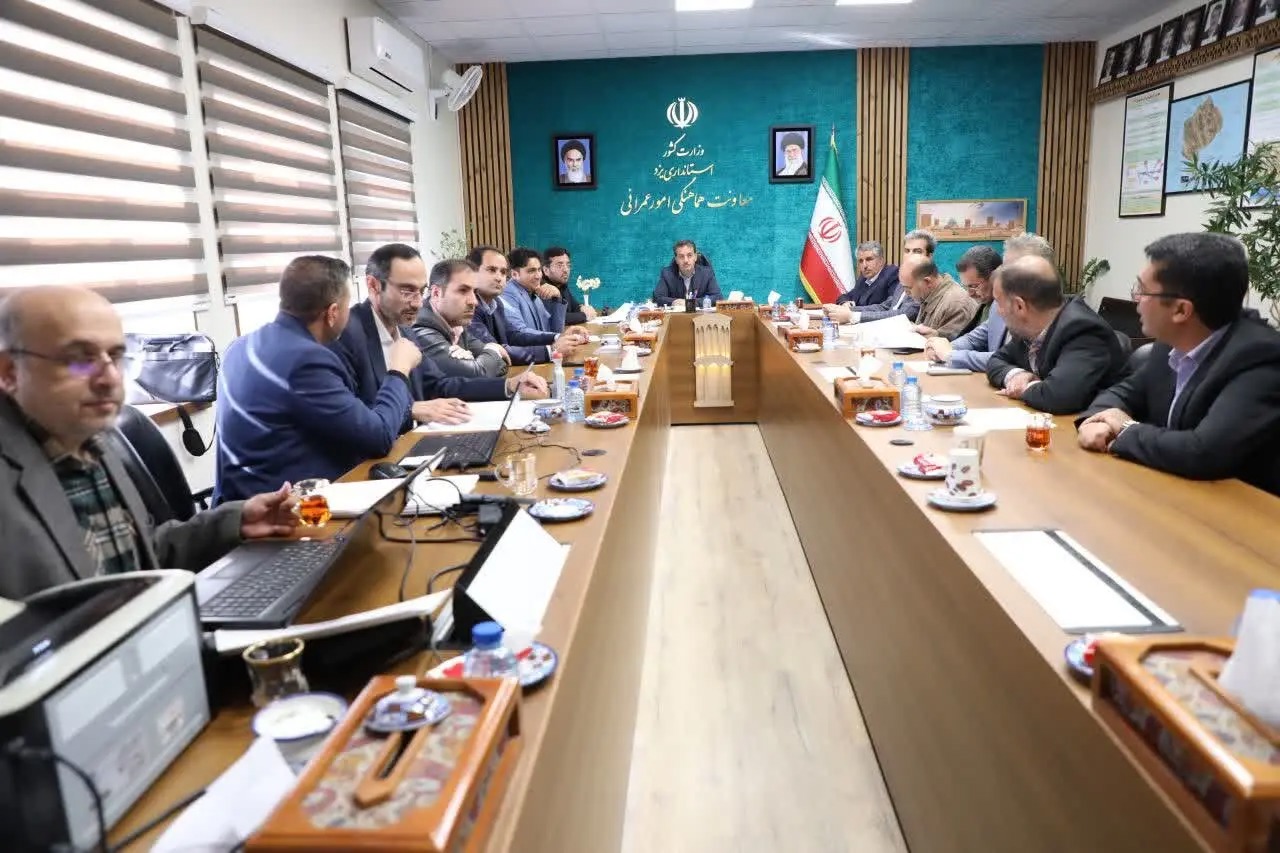 برگزاری جلسه کمیسیون ماده ۵ شهرهای استان یزد و بررسی ۵۱ پرونده شهرسازی