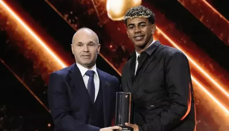 یامال در دبی هت‌تریک کرد