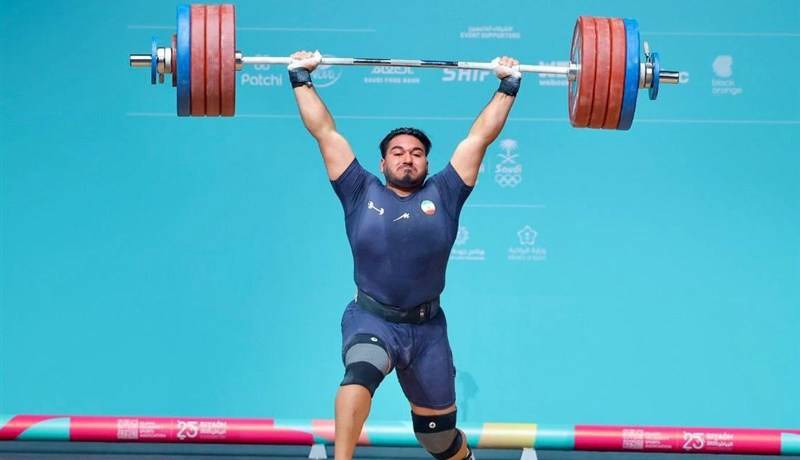 ملی‌پوش ایران چهارمین وزنه‌بردار برتر دنیا