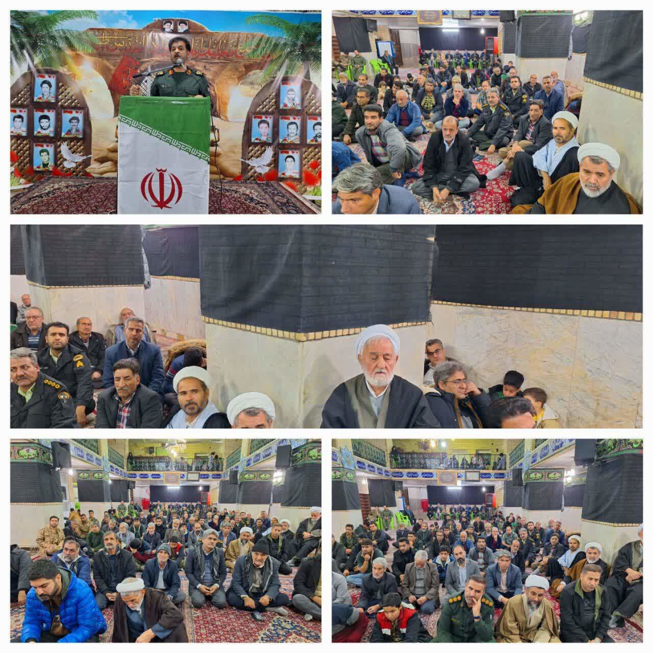 یادواره شهدای هفهر و گرامیداشت سالگرد شهید حاج قاسم سلیمانی در ندوشن