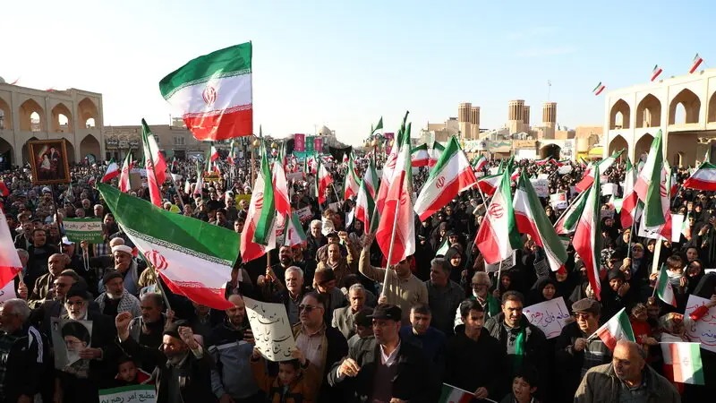 پیام قدردانی مسئولان ارشد یزد از حضور حماسی مردم در محکومیت اغتشاشگران