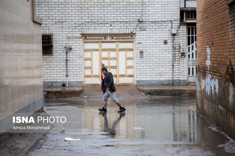 تداوم بارش‌های پراکنده در استان یزد