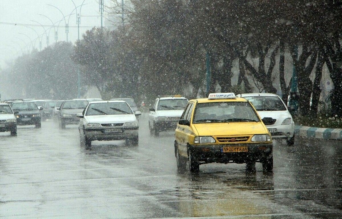 تداوم بارش باران تا صبح فردا