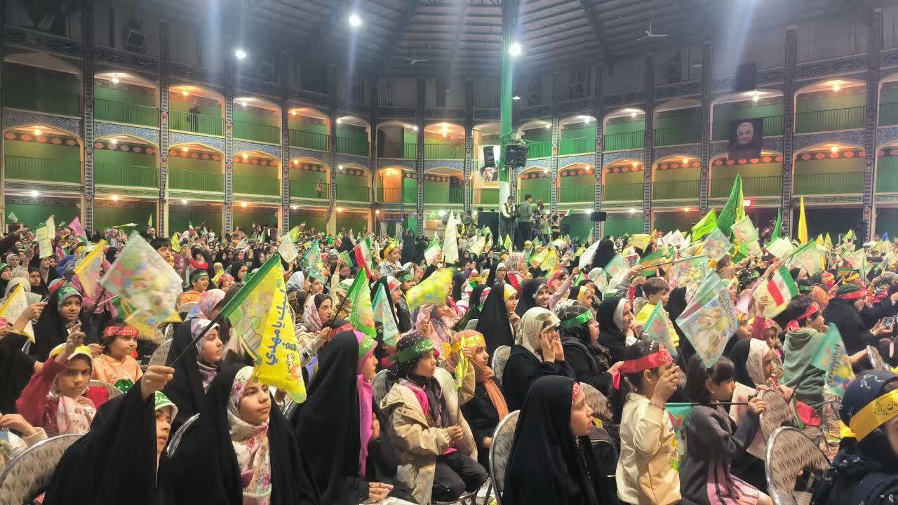 همایش بزرگ سربازان کوچک امام زمان در یزد