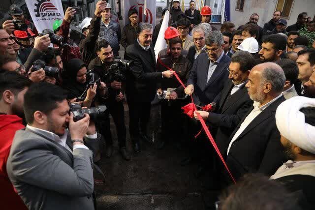 افتتاح واحد کنستانتره آهن در بهاباد با حضور وزیر صمت