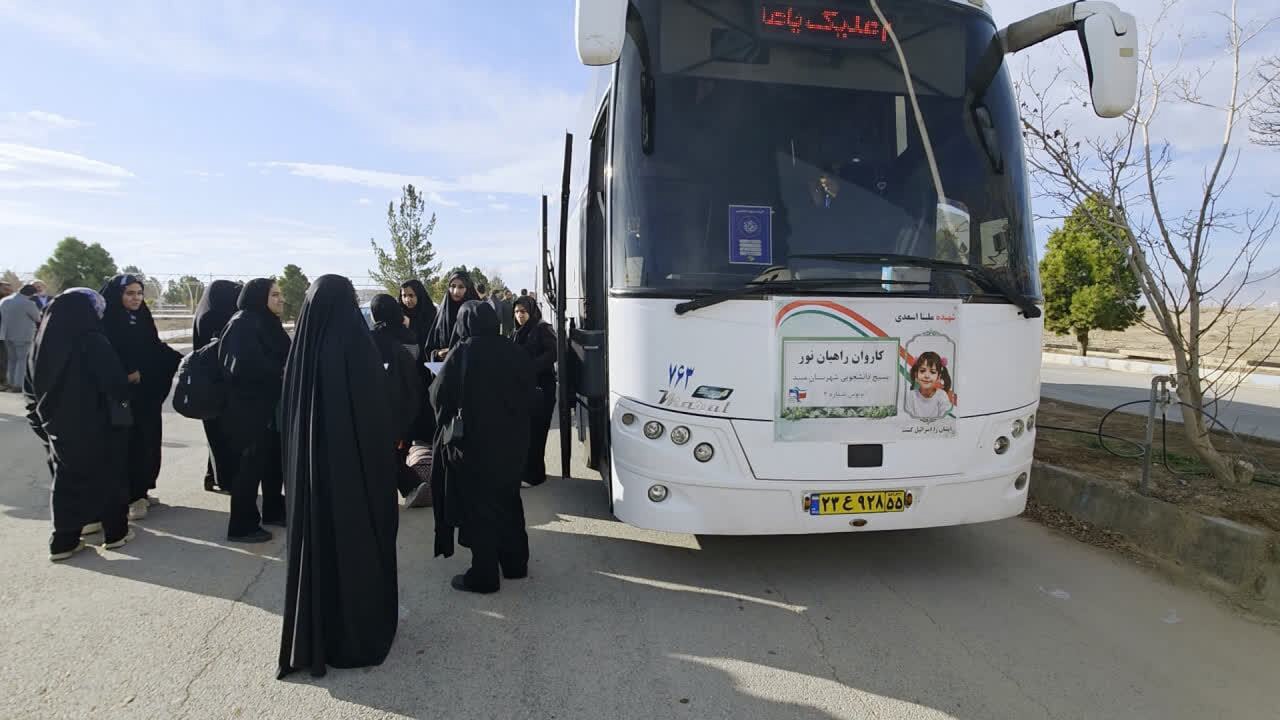 اعزام ۱۶۰ نفر از دانشجویان دانشگاه ها‌ی میبد مناطق عملیاتی جنوب کشور