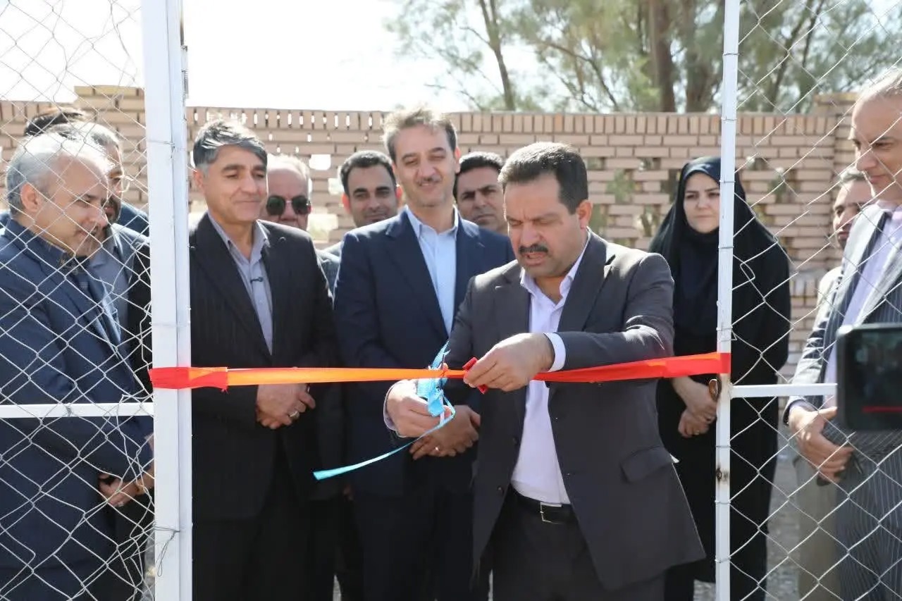 بهره‌برداری از دومین ایستگاه اقلیم‌شناسی خودکار بافق با حضور معاون استاندار