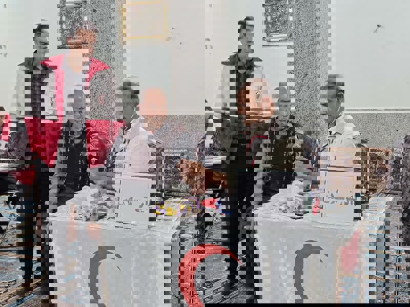 روستای همت‌آباد شهرستان تفت میزبان همت‌بلند داوطلبان جمعیت هلال‌احمر