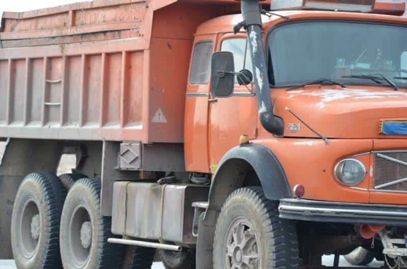 توقیف کامیون با راننده نوجوان