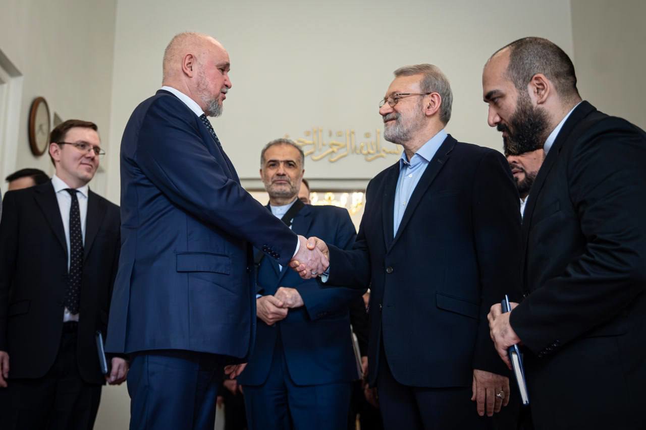 لاریجانی: فشار غرب نتوانسته رابطه تهران - مسکو را متوقف کند