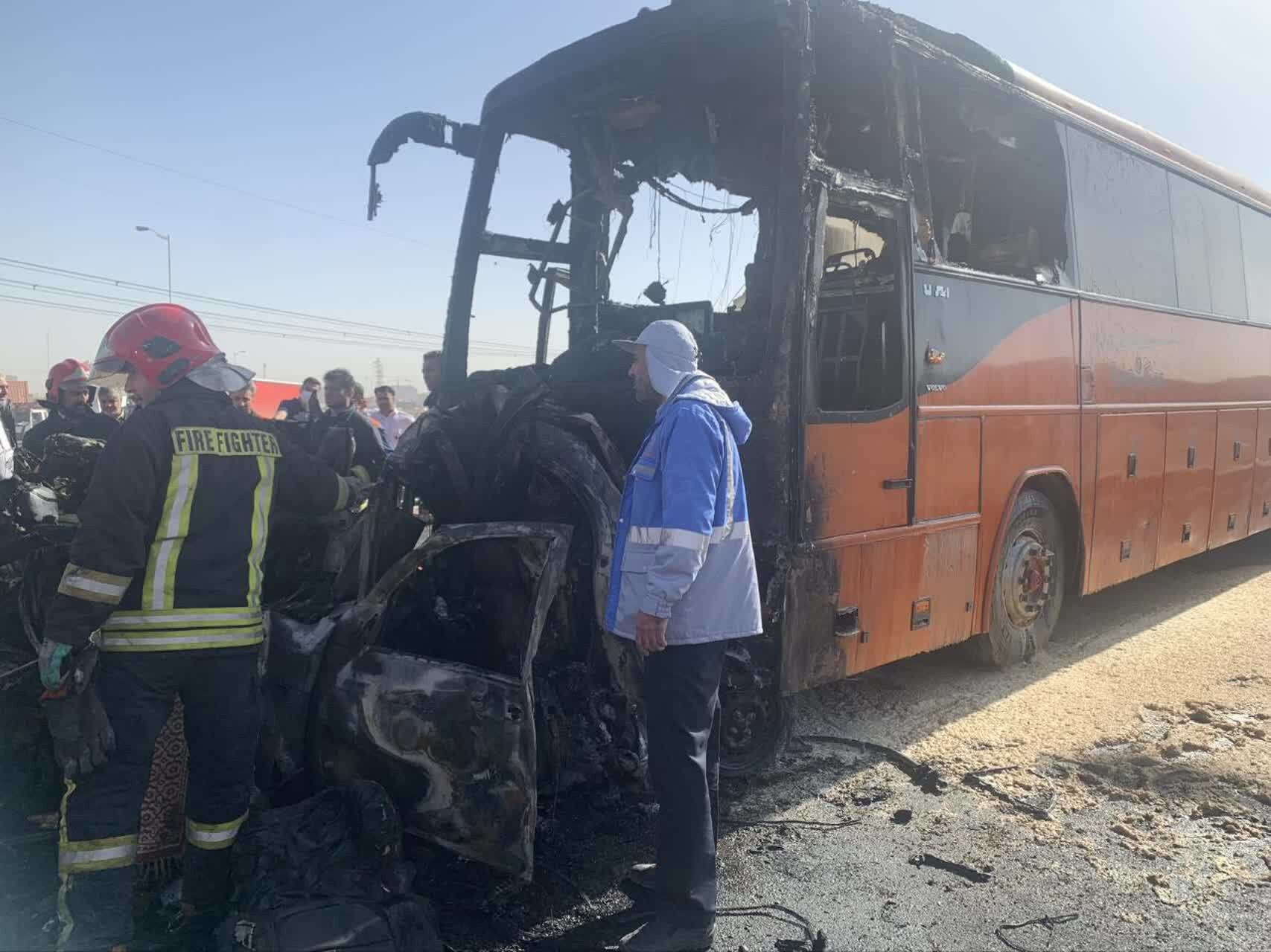 آمار نهایی تصادف مرگبار؛ ۱۴ مصدوم و سه فوتی