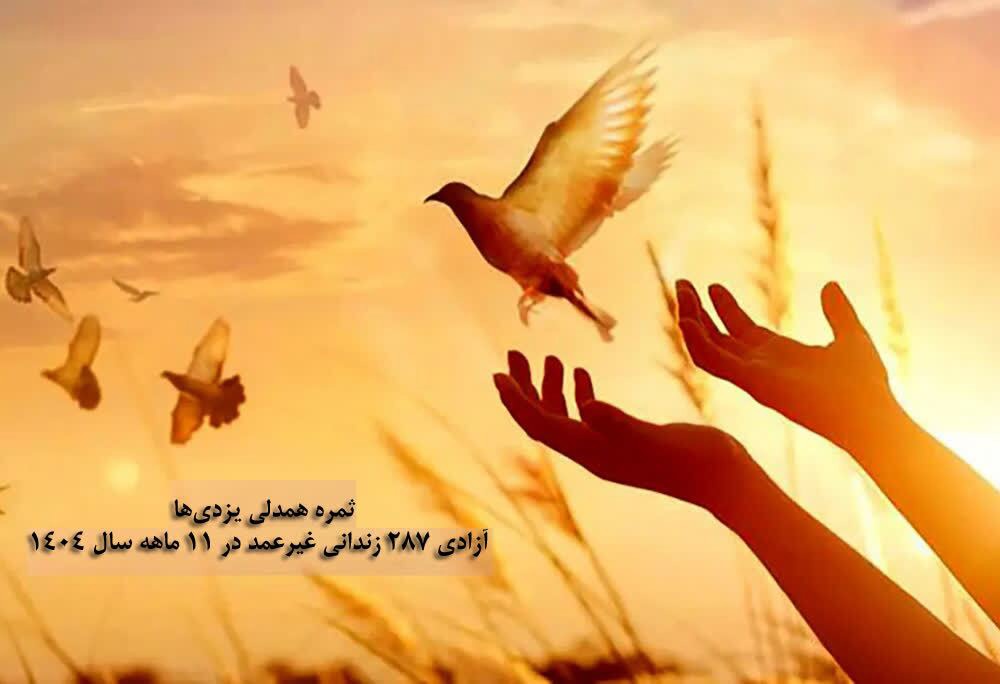 آزادی ۲۸۷ زندانی غیرعمد در ۱۱ ماهه سال جاری