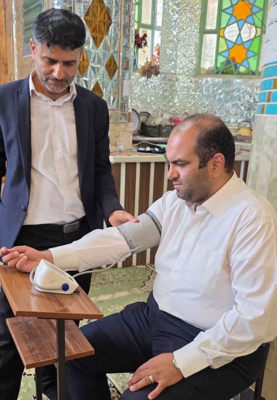 ارائه خدمات رایگان پزشکی در روستای کافی آباد