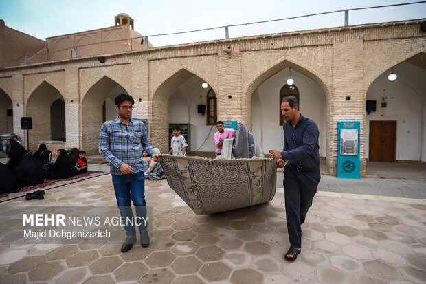 عکس/ مراسم قرائت دعای روز عرفه در مسجد جامع کبیر یزد