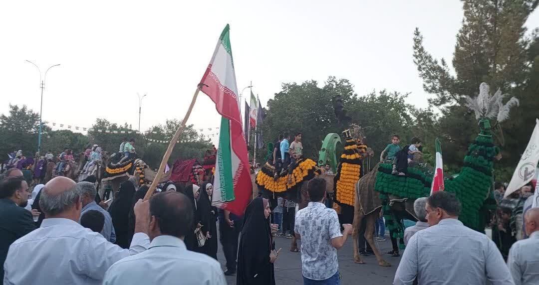 همایش بزرگ غدیریون شهر شاهدیه یزد