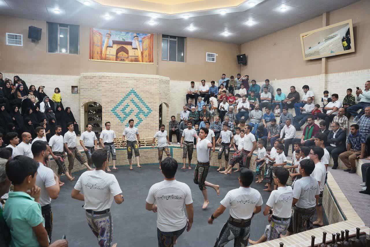 بهره برداری از زورخانه «حضرت صاحب‌الزمان (عج)» شهر مجومرد