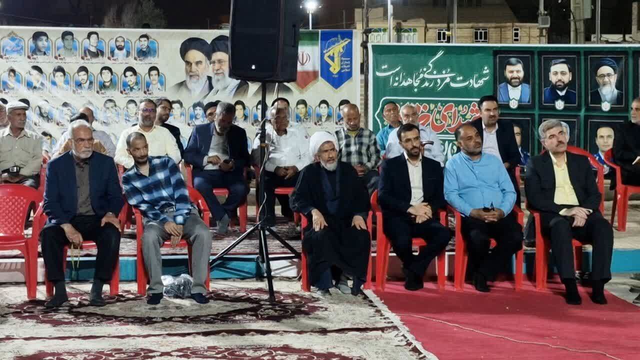 مراسم گرامیداشت سالگرد ارتحال امام خمینی (ره) و شهدای انقلاب اسلامی در زارچ
