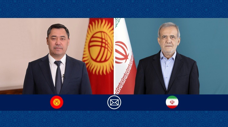 پیام تبریک پزشکیان به رئیس جمهور قرقیزستان