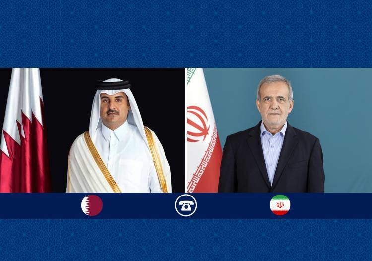 پزشکیان و امیر قطر بر پایبندی به توافق تأکید کردند