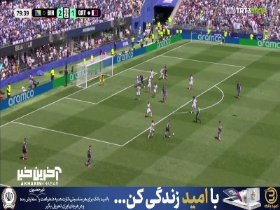 گل سوم بوسنی به قطر توسط ماهمیچ