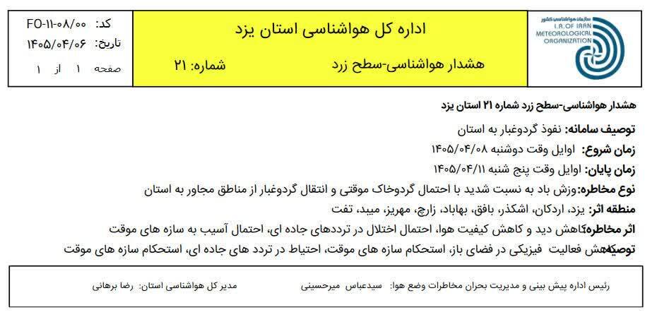 خبر یزد