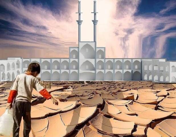 یزد در باران آخر و در گرما اول است