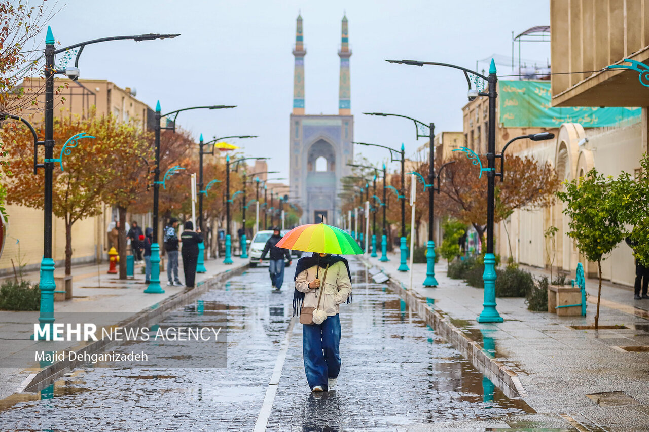 رتبه آخر استان یزد از نظر میزان بارندگی‌ها در کشور