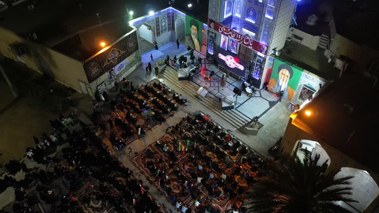 محفل قرآنی «به یاد رهبر شهید» در بافق