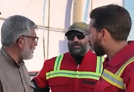 🎬 حضور آتش نشان فداکار یزد در مرز مهران