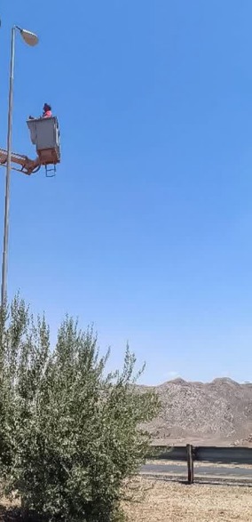 مشخص شدن علت روشنایی روزانه بزرگراه یزد – تفت