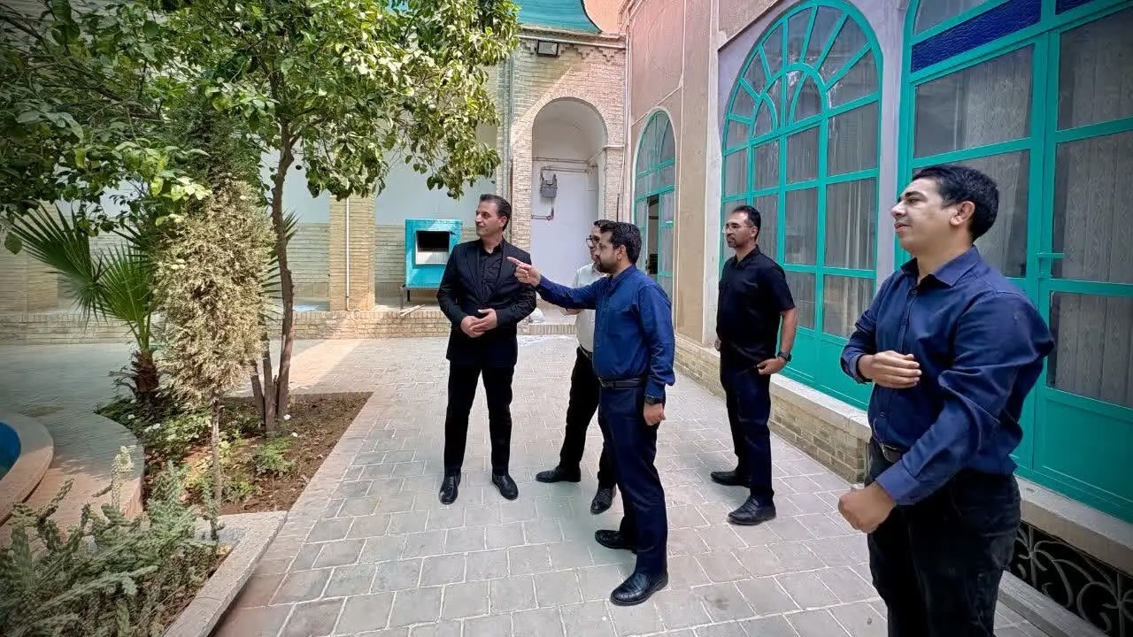 بازدید معاون هماهنگی امور عمرانی استاندار یزد از خانه مطبوعات استان