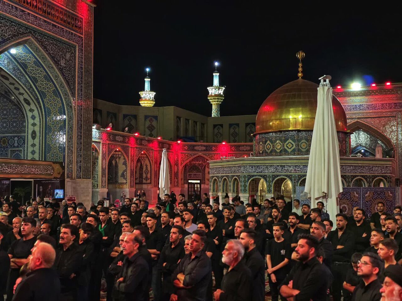 از سینه‌زنی تا امدادگری؛ یزدی‌ها پای کار امام رئوف در مشهد مقدس
