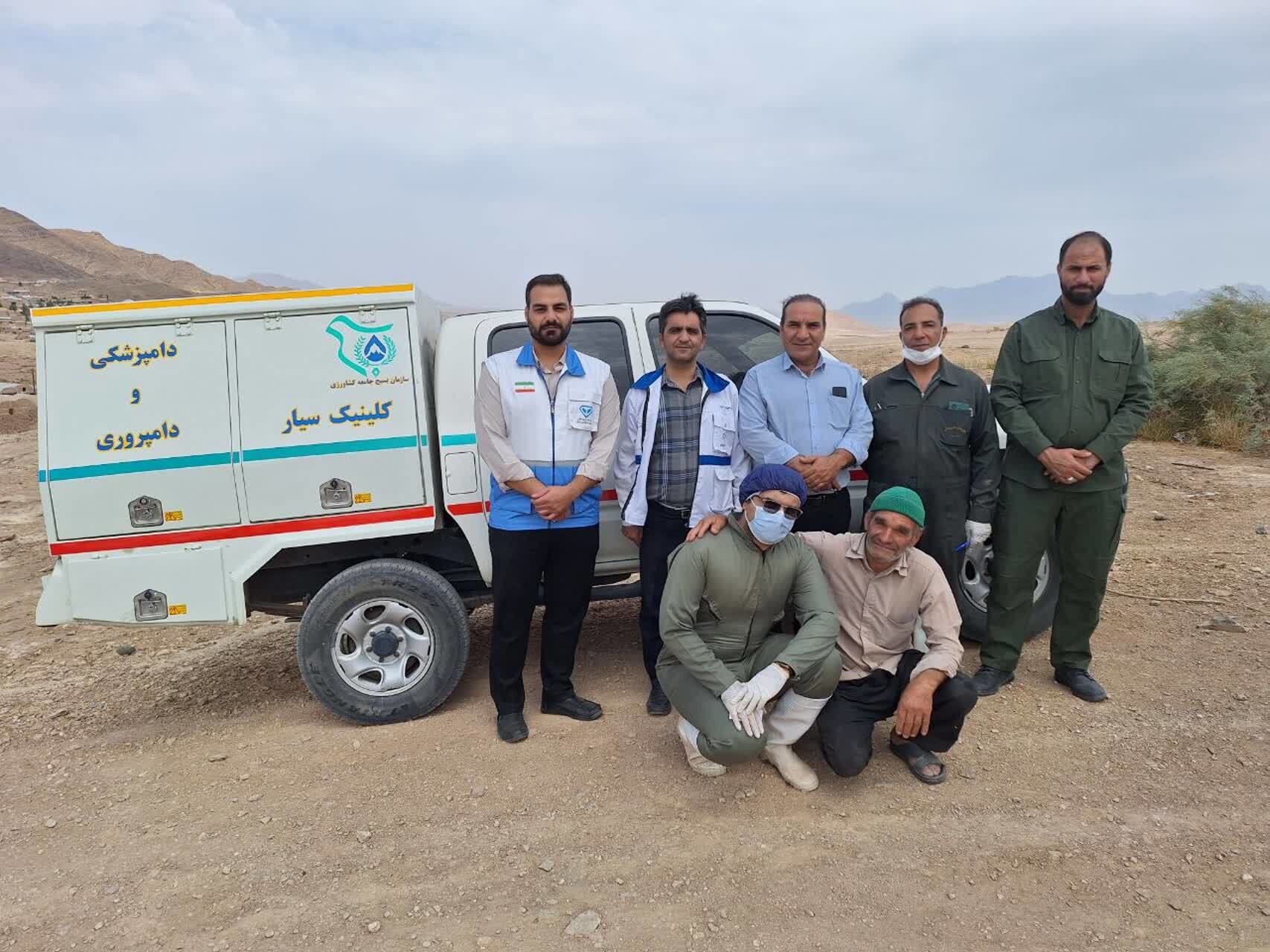 واکسیناسیون دام‌ در ندوشن
