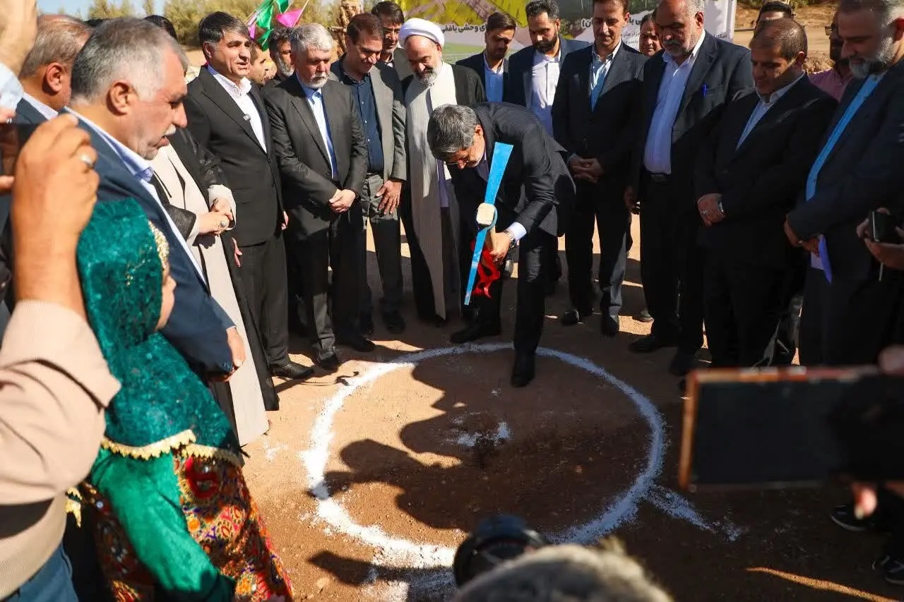 آغاز عملیات اجرایی پروژه فرهنگی بستان‌سرای وحشی بافقی با حضور استاندار یزد