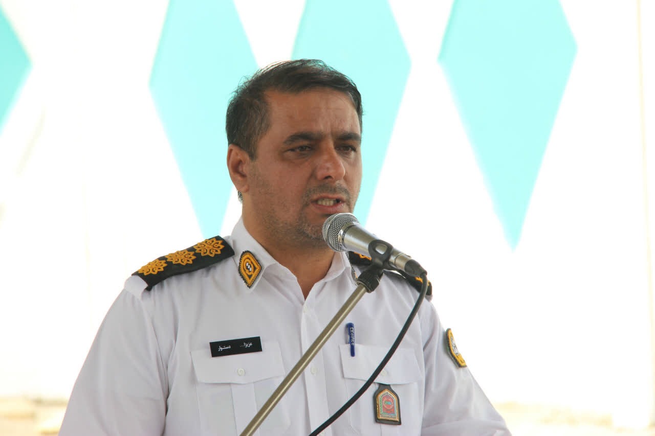 توقیف پراید با راننده ۱۳ ساله در یزد