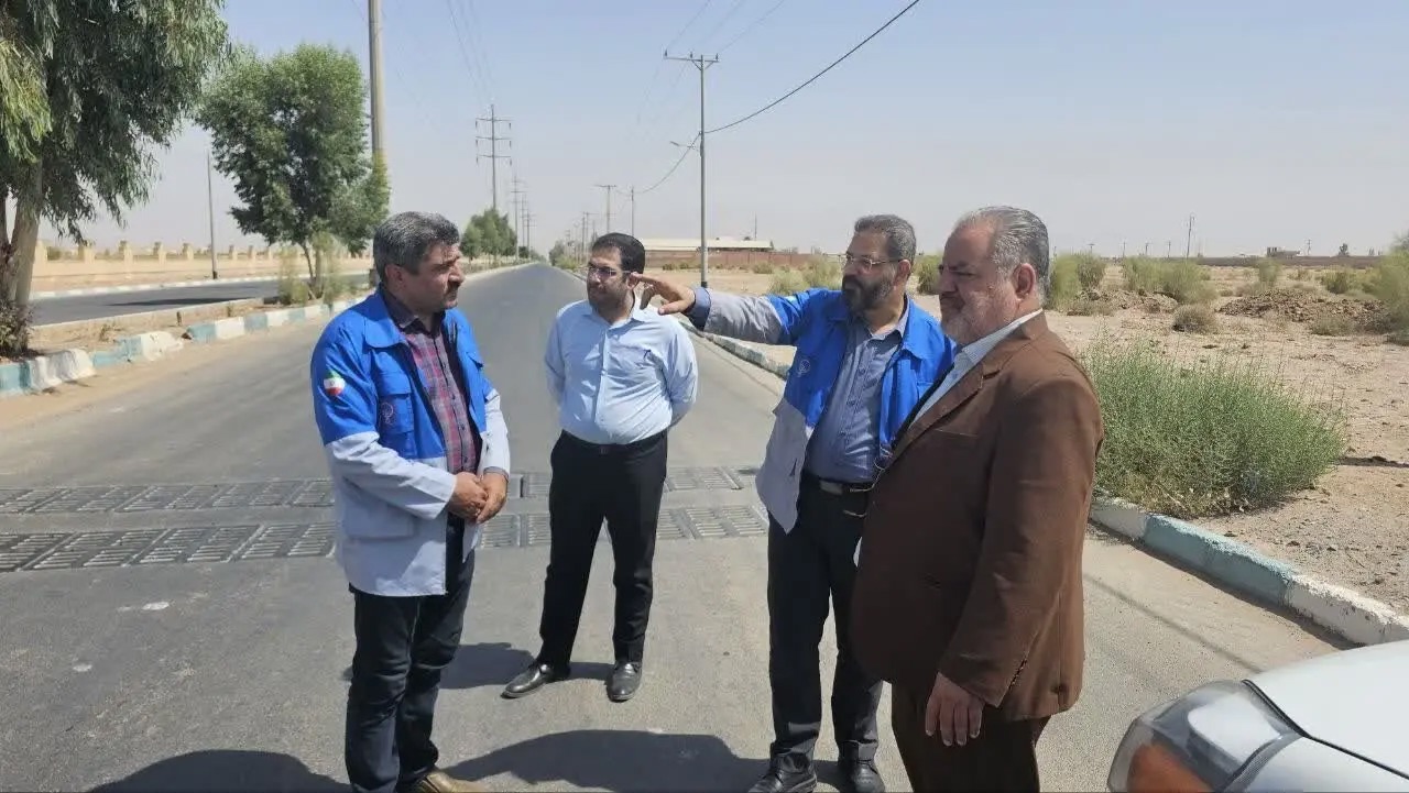 پایش میدانی زیرساخت‌های کنترل سیلاب شهر یزد توسط ستاد مدیریت بحران