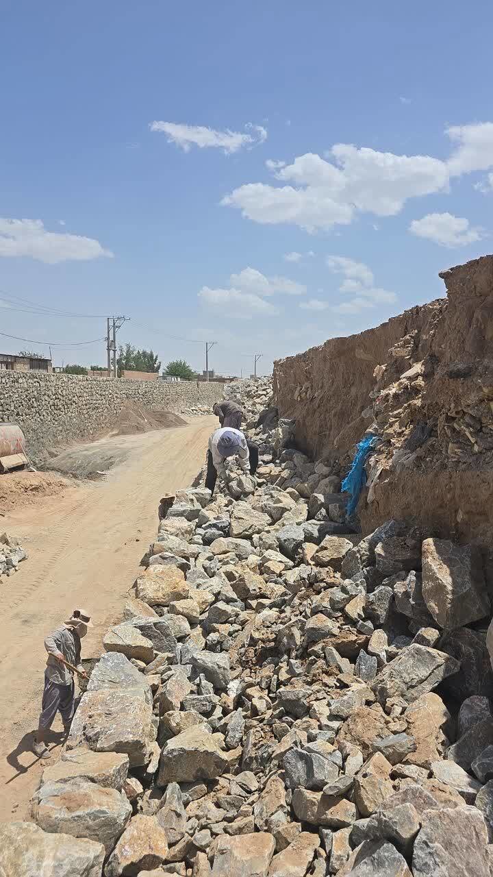 پیشرفت ۶۵ درصدی احیای رودخانه مرکزی یزد