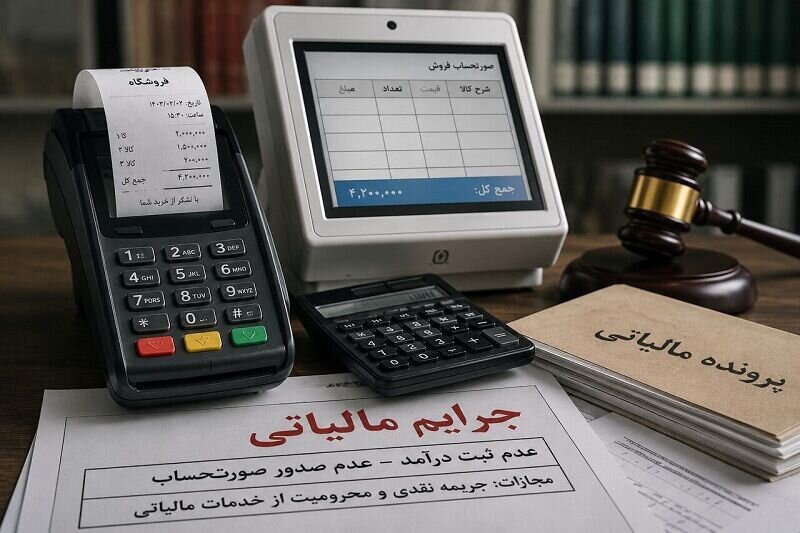 کشف فرار مالیاتی ۲۳۶ میلیارد ریالی در بندرعباس