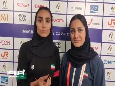 صحبت‌های ندا محمدتقی و صبا نجفی، ملی‌پوشان پدل بانوان ایران پس از پیروزی مقابل مالزی