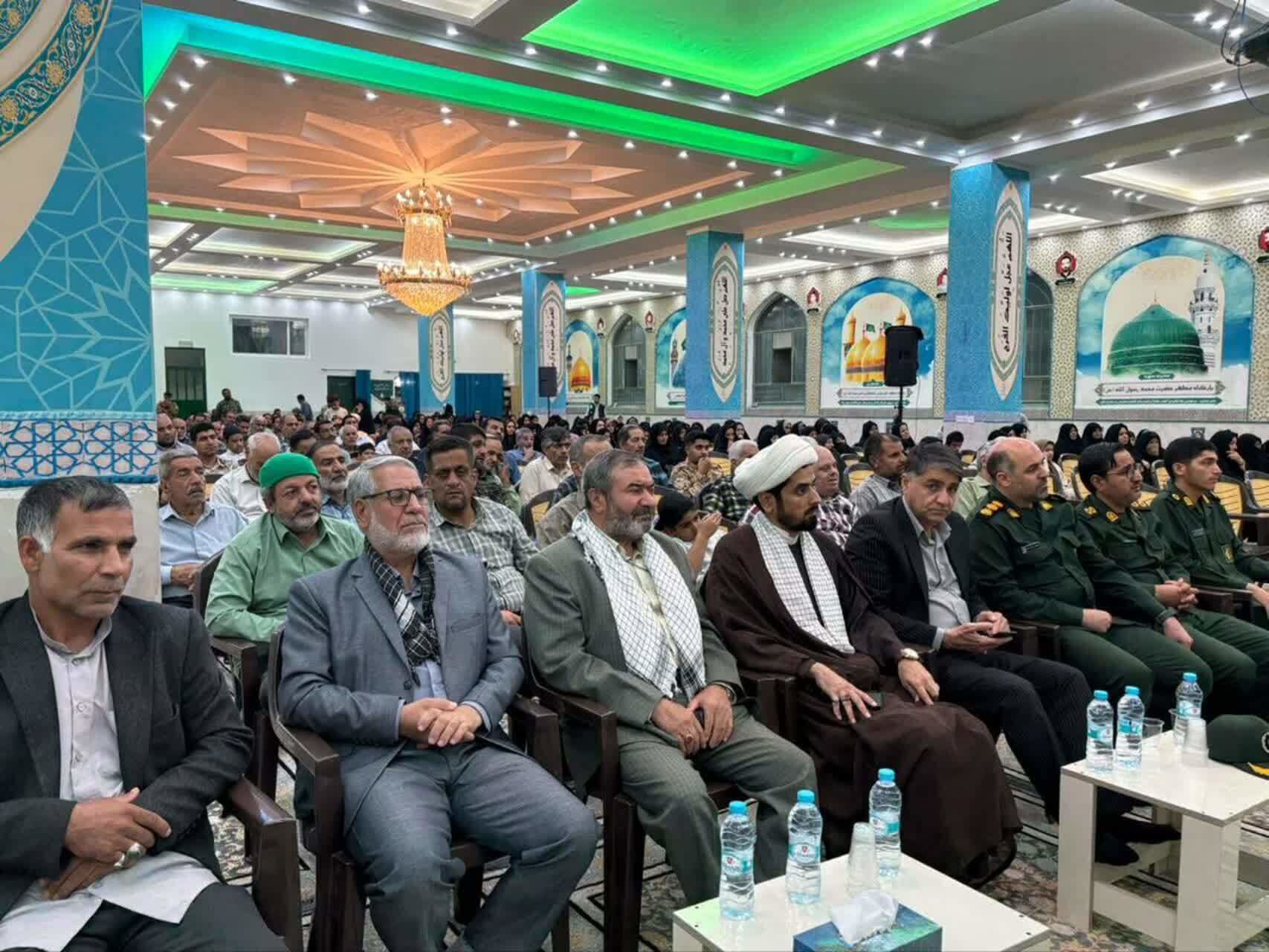 یادواره ۲۰ شهید والامقام و دو شهید گمنام دفاع مقدس در روستای مبارکه بافق