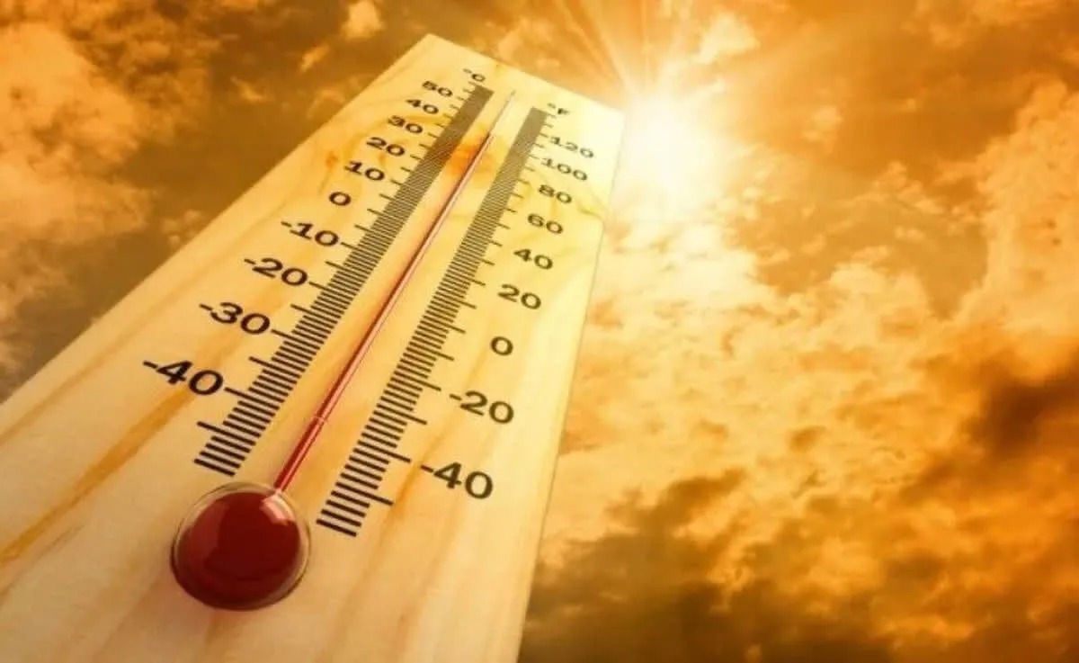 کاهش نسبی دما در یزد
