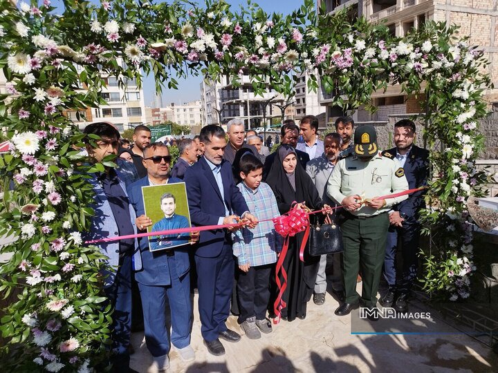بوستان شهید کشاورزکیا در قزوین افتتاح شد