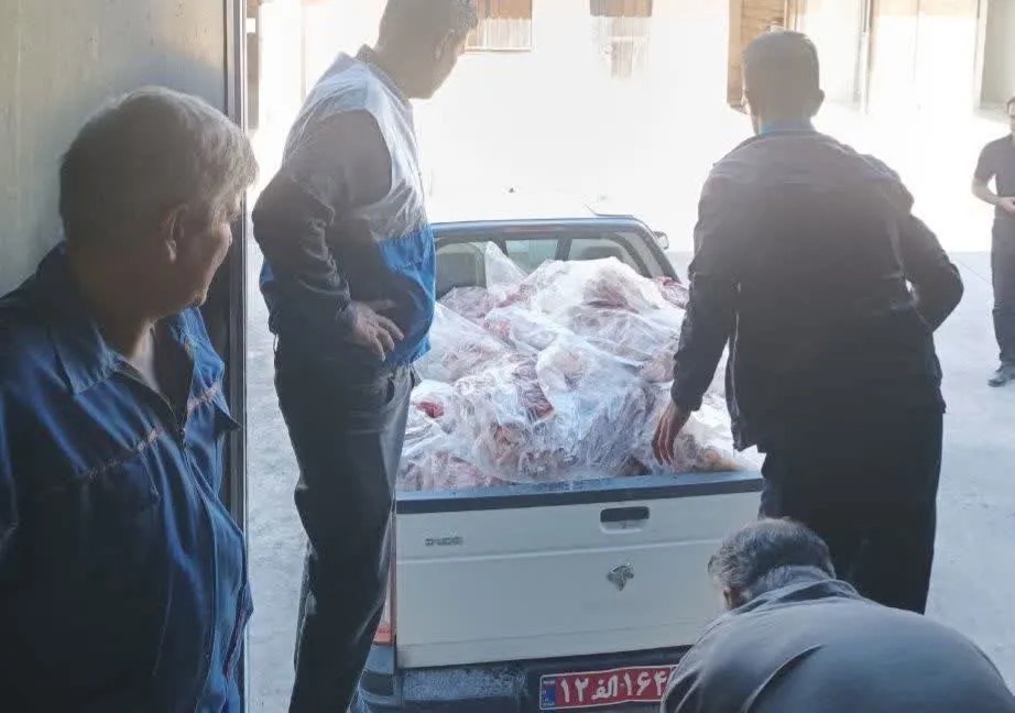امحای بیش از ۲۳۰ کیلوگرم گوشت و آلایش دامی غیربهداشتی در کرمانشاه